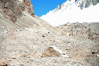 04 Starting The Climb From Plaza Argentina Base Camp Towards Camp 1